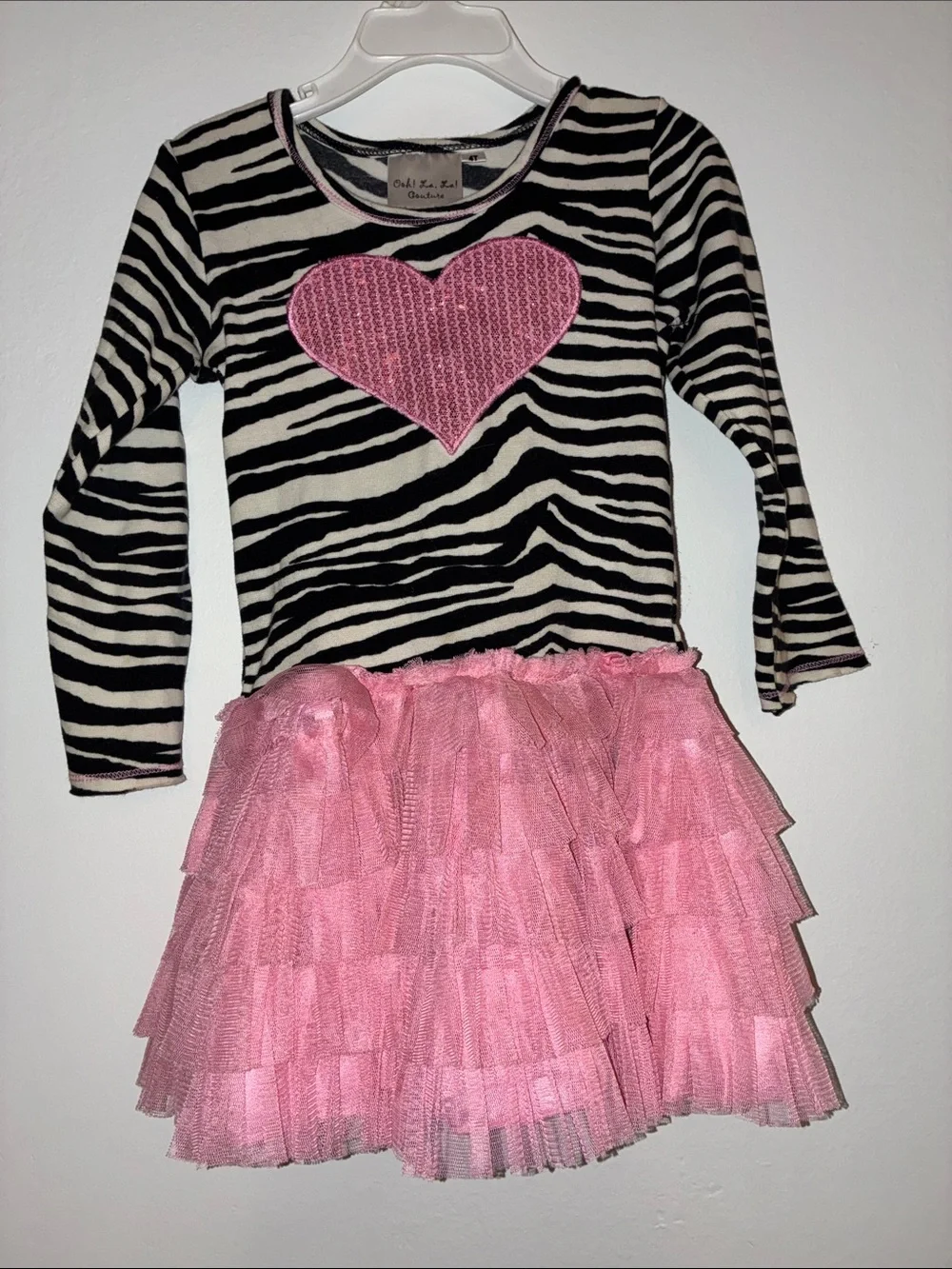 Ooh! La, La! Couture Girls Long Sleeve Dress